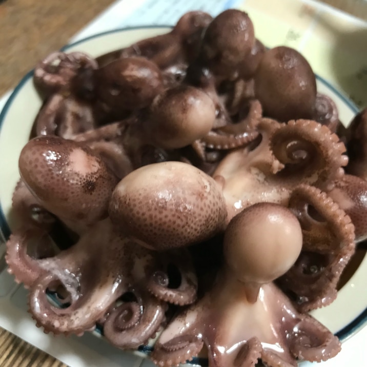 飯蛸の煮付け